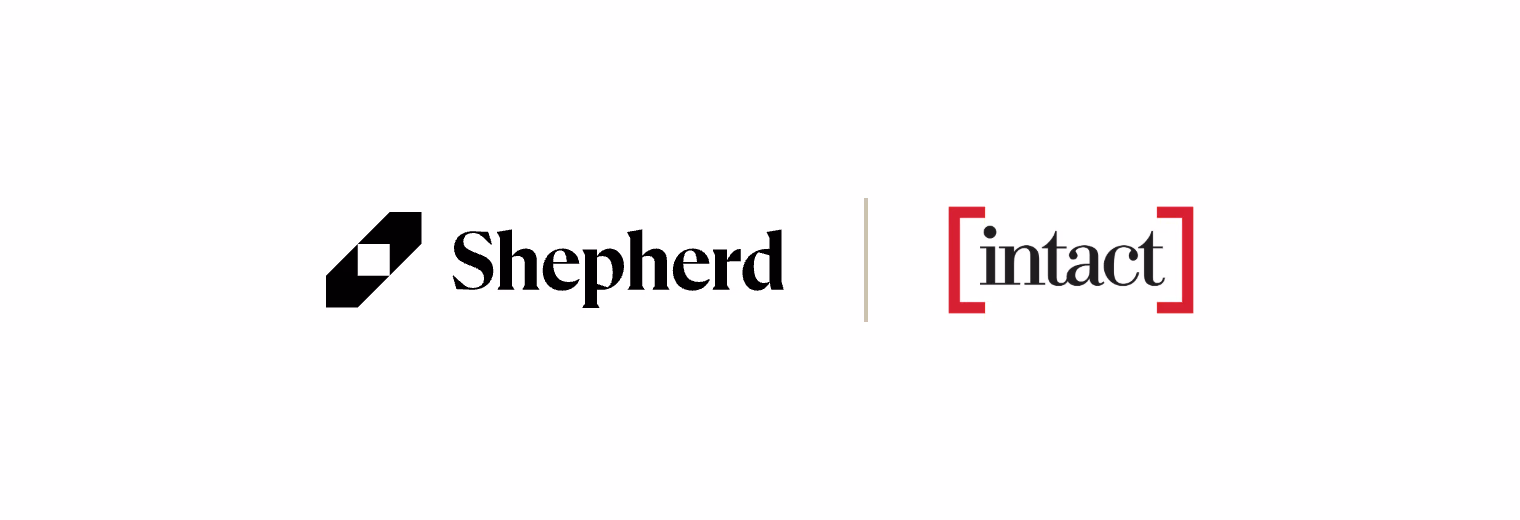 Shepherd and Intact partnership logos.